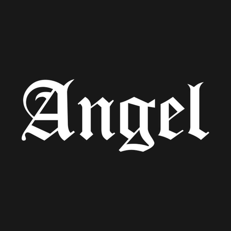 Тату надпись angel эскиз