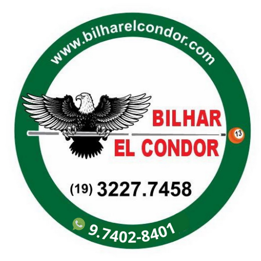 BILHAR EL CONDOR – 19–3227.7458 - Comércio e Locações de Mesas de Bilhar e  Pebolim