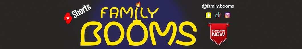 FAMILY BOOMS Banner