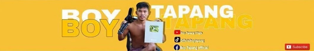 Boy Tapang Vlogs Banner