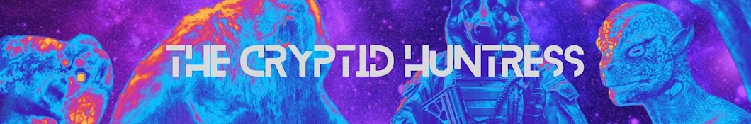 The Cryptid Huntress Banner