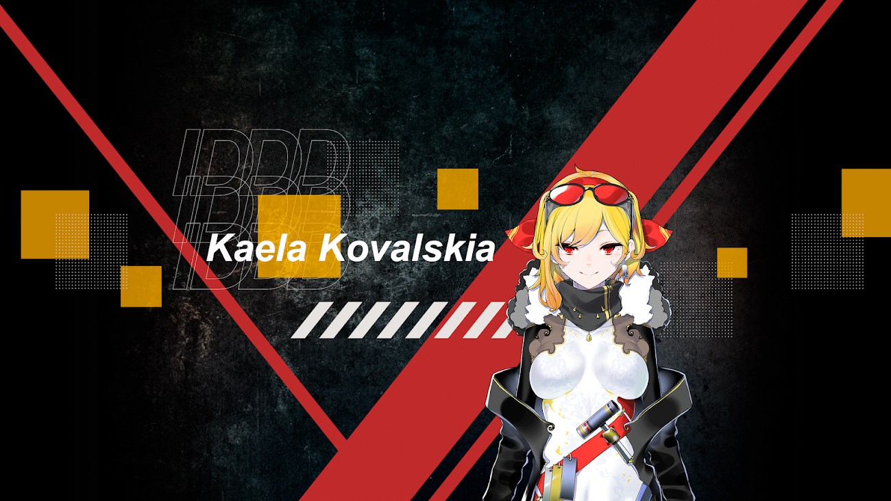 チャンネル「Kaela Kovalskia Ch. hololive-ID」（カエラ・コヴァルスキア）のバナー