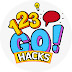 logo 123 GO! HACKS Spanish