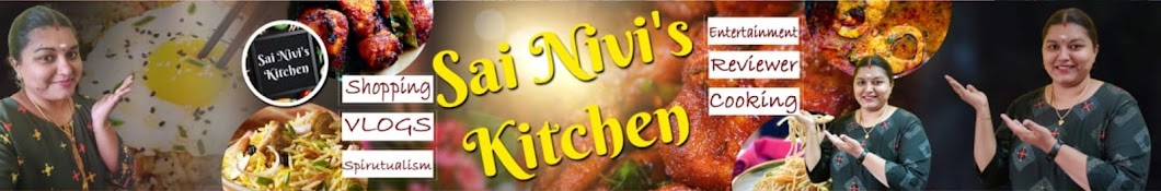Sai Nivi's Kitchen Banner