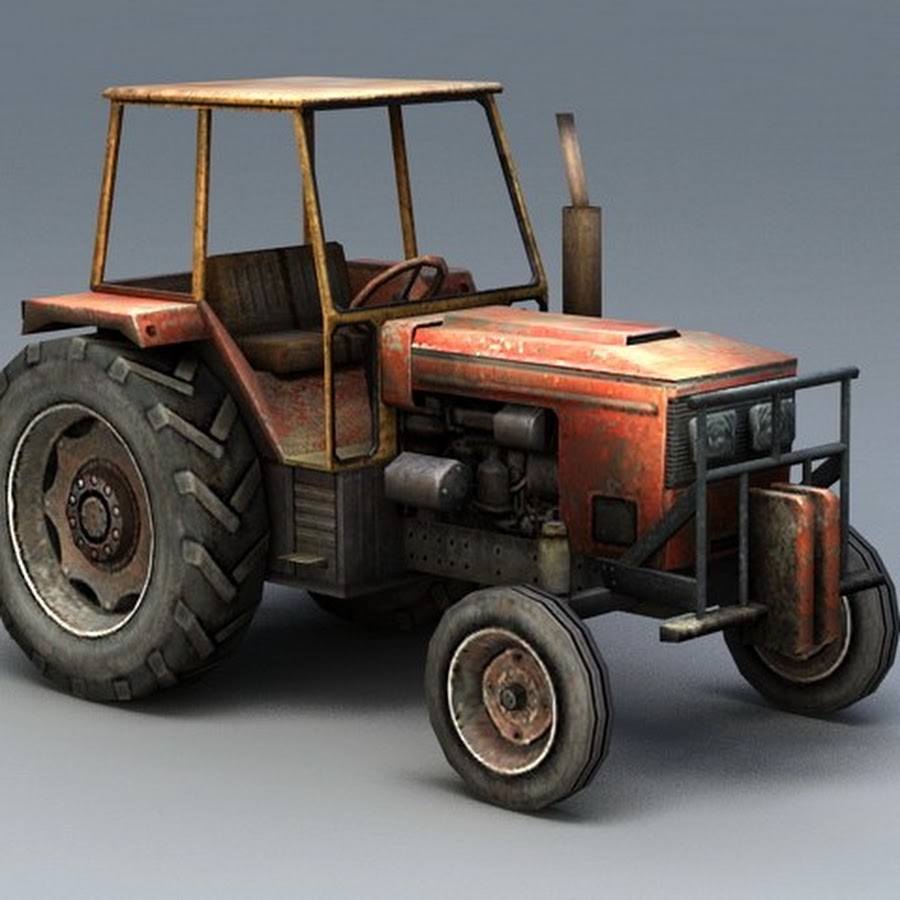 Tractor 3. Трактор МТЗ 3д модель. Трактор МТЗ 82 3д модель. 3д модель трактора МТЗ-80. Трактор 3d Max.