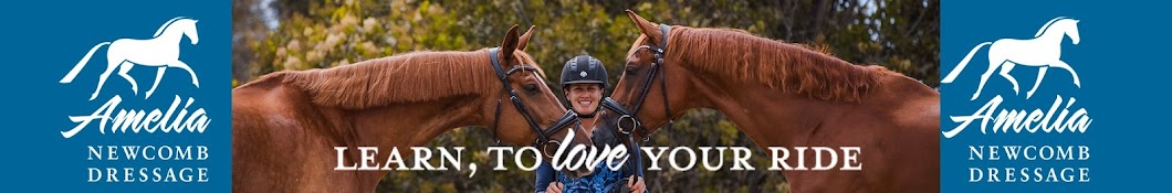 Amelia Newcomb Dressage Banner