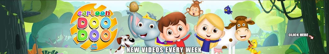 Cartoon Doo Doo TV - Popular Kids Rhymes & Stories Banner