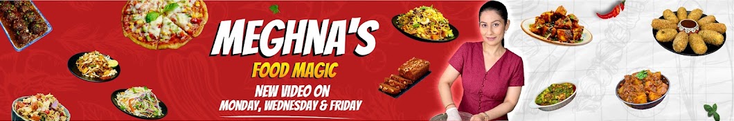 Meghna's Food Magic Banner