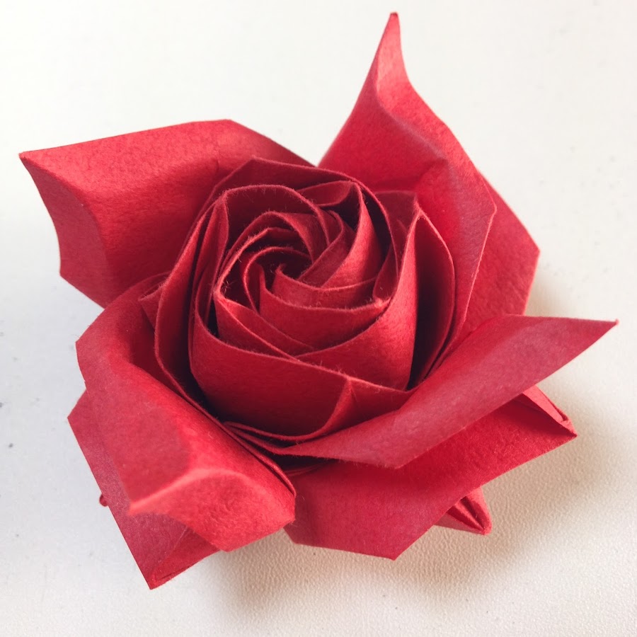 Masahiro Ichikawa - ORIGAMI ROSE - YouTube