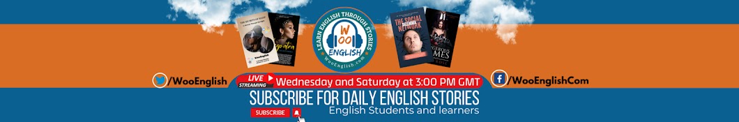 WooEnglish - learn english through story Banner