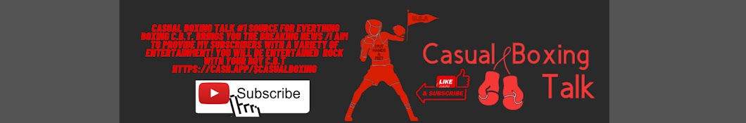 Casual Boxing Talk Banner