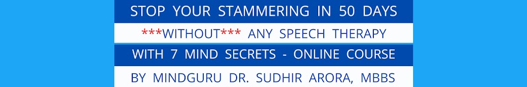Stop Stammering DOCTOR Banner