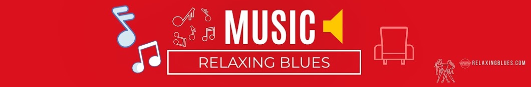 Relaxing Blues Music Banner