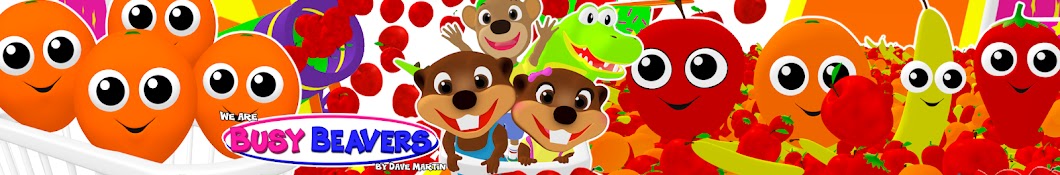 Busy Beavers - Kids Learn ABCs 123s & More Banner