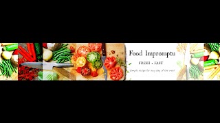 «Food Impromptu» youtube banner