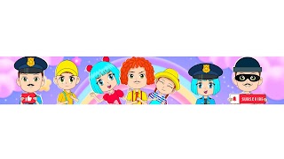 «Lights Kids 2D» youtube banner