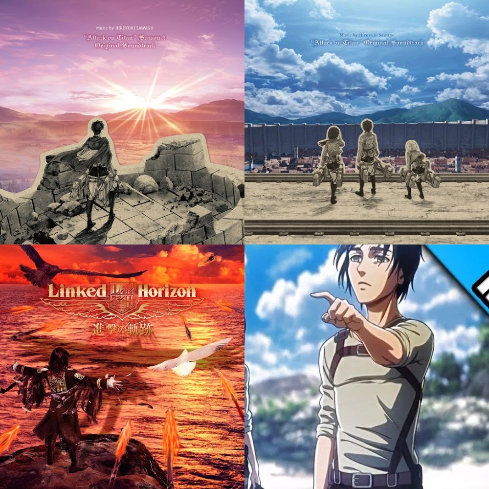 ATTACK ON TITAN ENTIRE EVERY ALL OST SONGS IN ALL SOUNDTRACKS FROM SEASON 1  Part 1&2, SEASON 2, SEASON 3 Part 1&2, SEASON 4(FINALE) Part 1&2, +9 OVAS