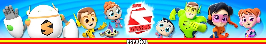 Super Supremes Español - canciones para niños Banner
