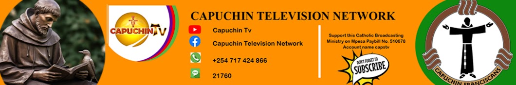 Capuchin Tv Banner