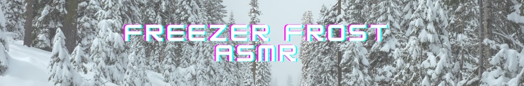 Freezer frost ASMR