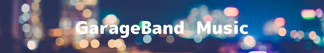GarageBand Music Banner