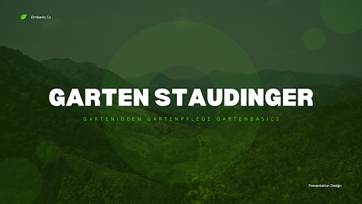Garten Staudinger banner