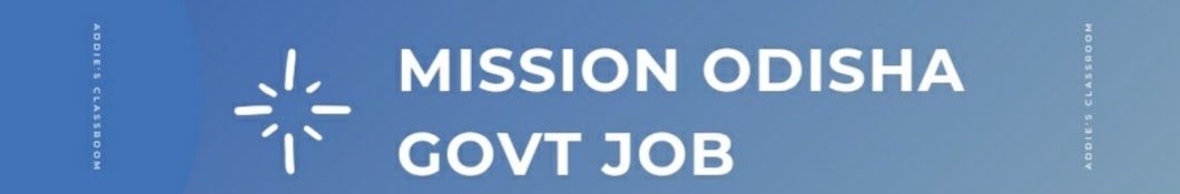 Mission Odisha Govt Job