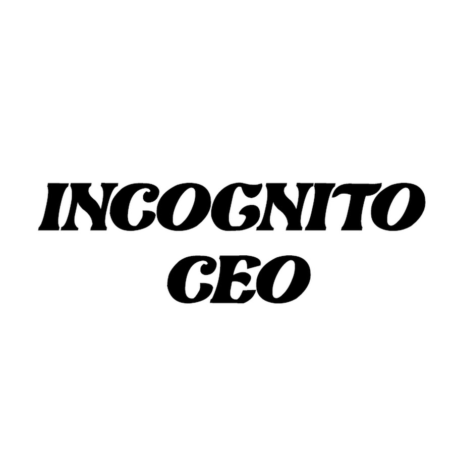 IncognitoCEO @IncognitooCEO