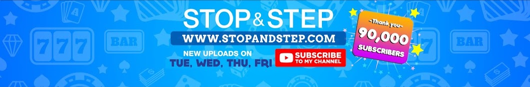 Stop and Step Banner