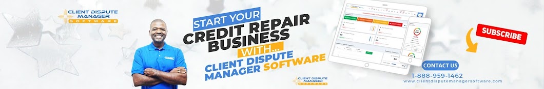 Client Dispute Manager Credit Repair Software Banner