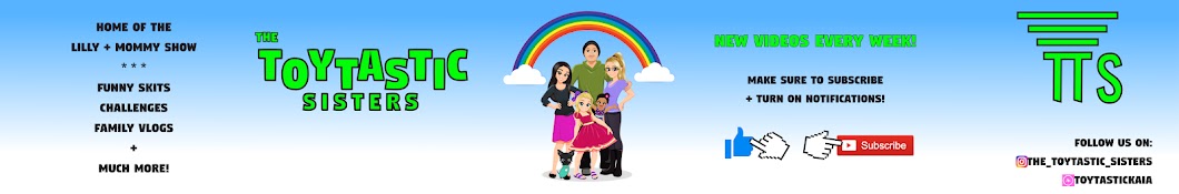 The Toytastic Sisters Banner