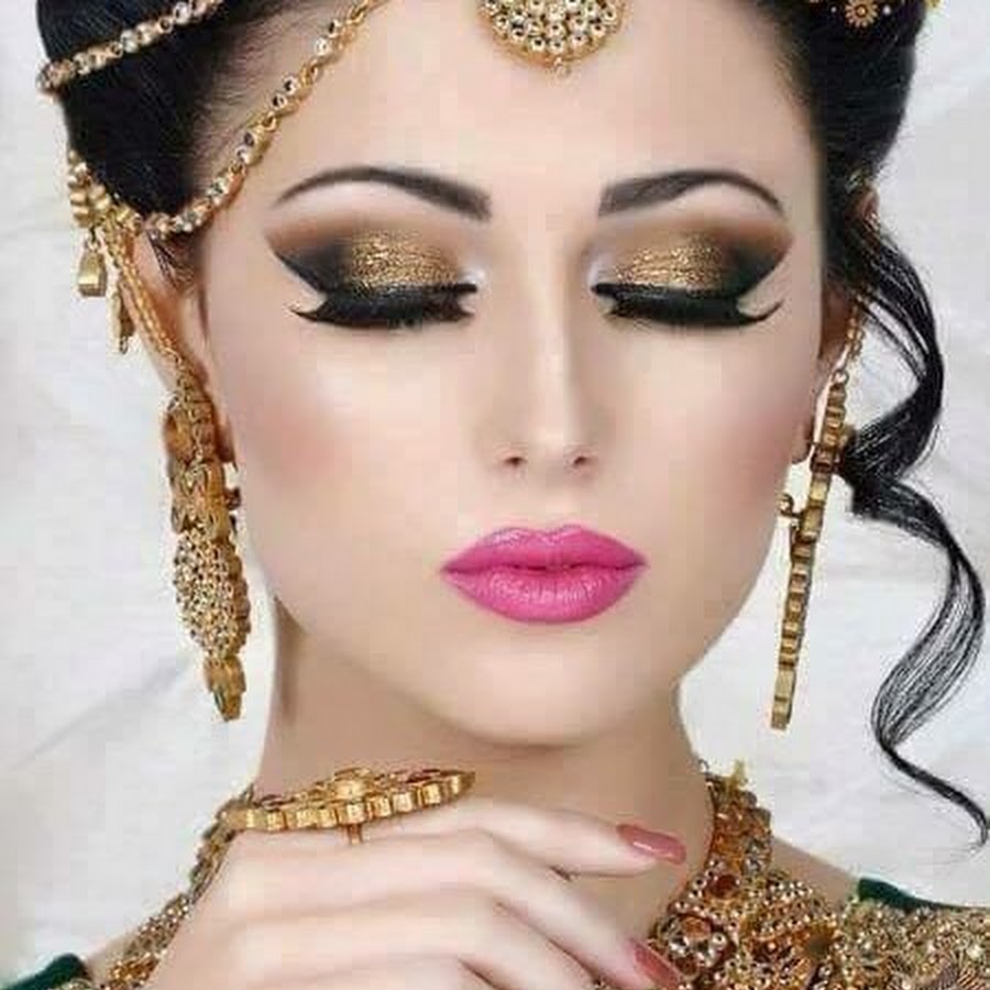 Арабский свадебный макияж