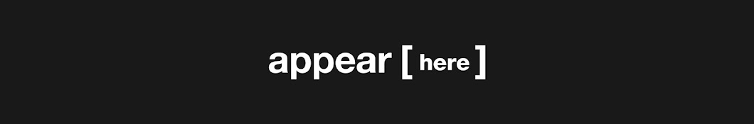 Appear Here Banner
