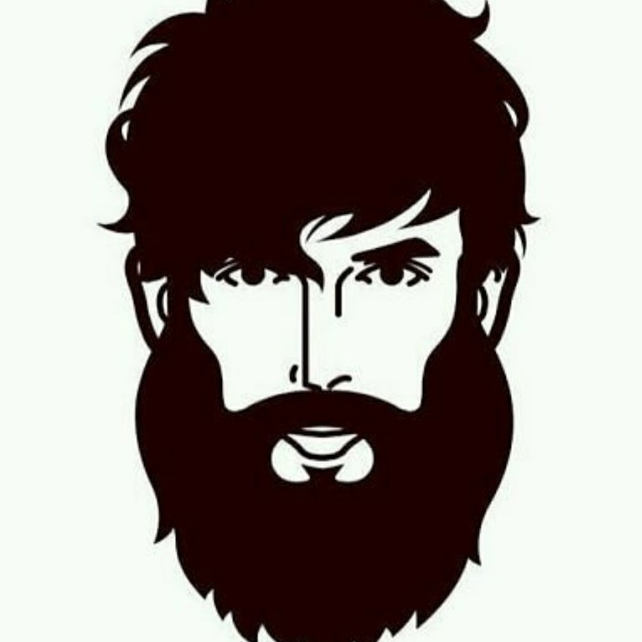 Рисунок мужчина с бородой