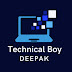 logo Technical Boy Deepak