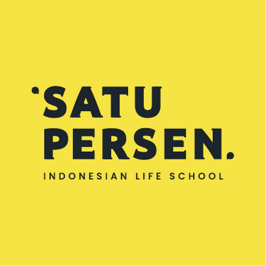 Satu Persen - Indonesian Life School @satupersenindonesianlifeschool