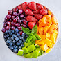 Rainbow Color Fruits