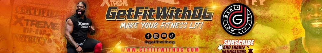 Get Fit With DG Banner