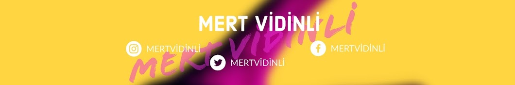 Mert Vidinli Banner