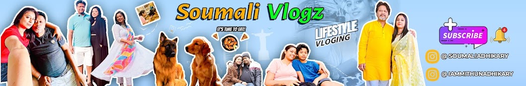 Indian Vlogger Soumali Banner