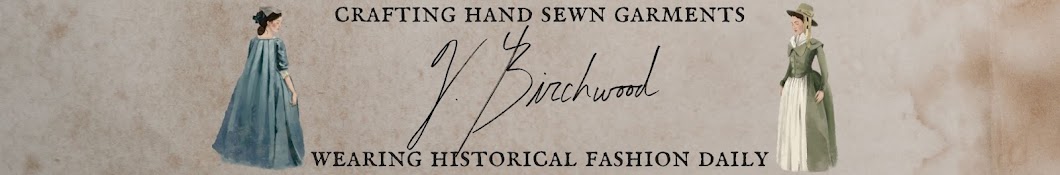 V. Birchwood – Historical Fashion Banner