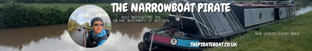 The Narrowboat Pirate Banner