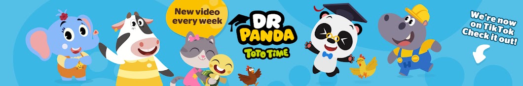 Dr. Panda TotoTime – Official Channel Banner