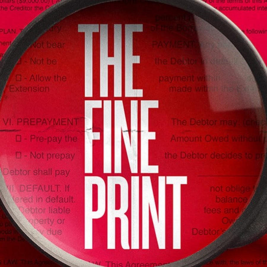 The Fine Print - Ramsey