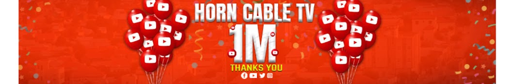 Horn Cable Tv Banner