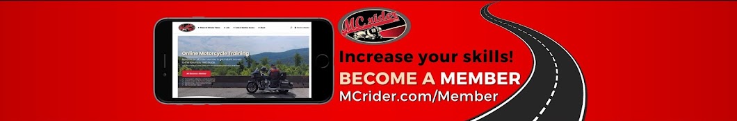 MCrider - Motorcycle Training Banner