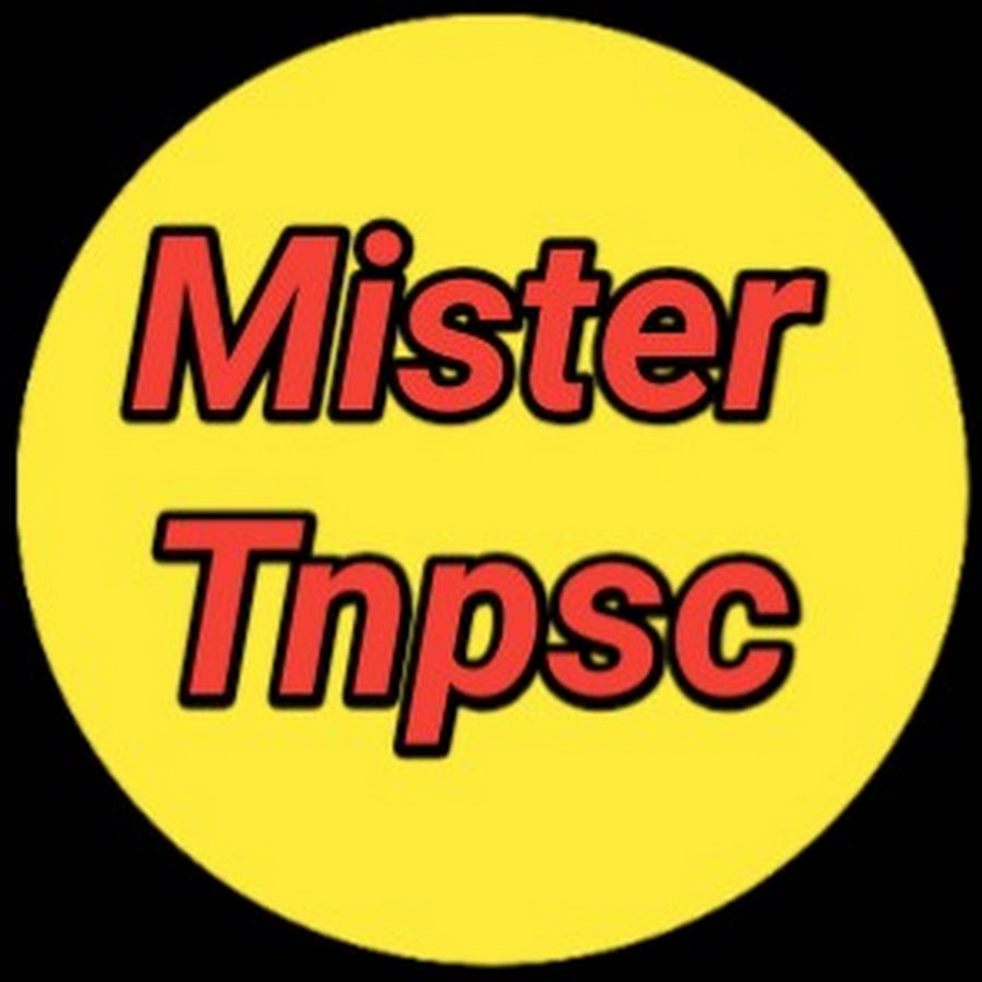 Mister Tnpsc @mistertnpsc