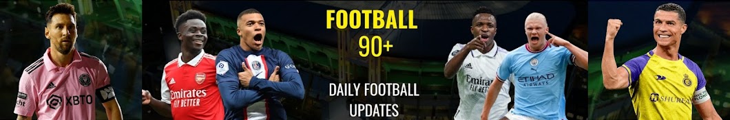 Football 90+ Banner
