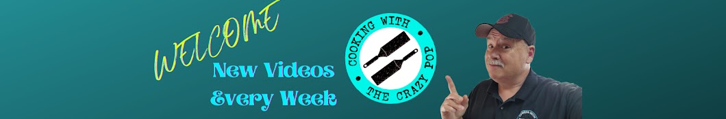 Cooking with The Crazy Pop Banner