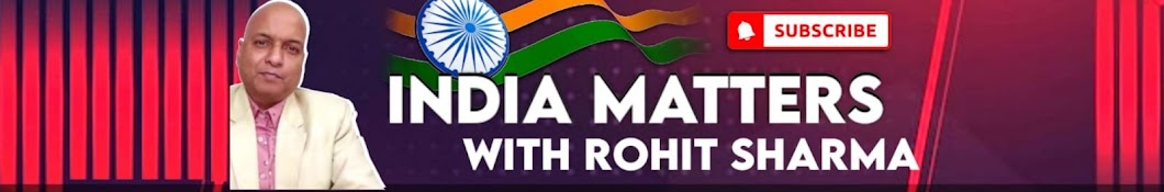 India Matters with Rohit Sharma Banner